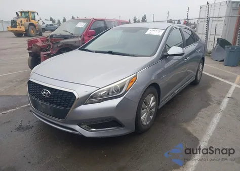 2017 Hyundai Sonata Hybrid Se from USA, damaged, VIN KMHE24L11HA055196